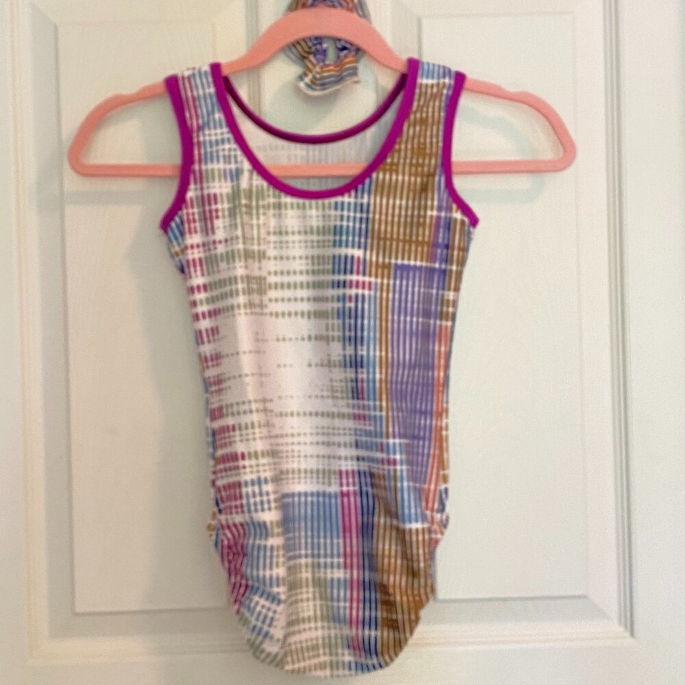 Plum Practicewear Adult XS Gymnastics Leotard - Picture 2 of 2